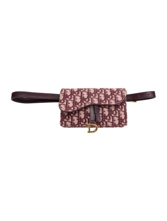 Christian Dior Oblique Jacquard Saddle