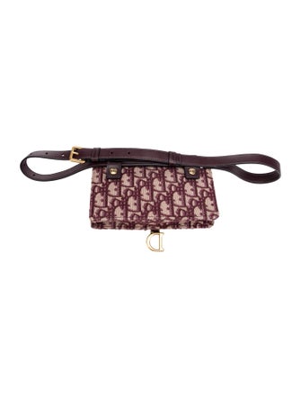 Christian Dior Oblique Jacquard Saddle