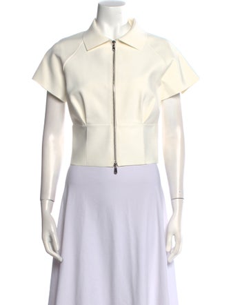 Christian Dior 2014 Short Sleeve Crop Top