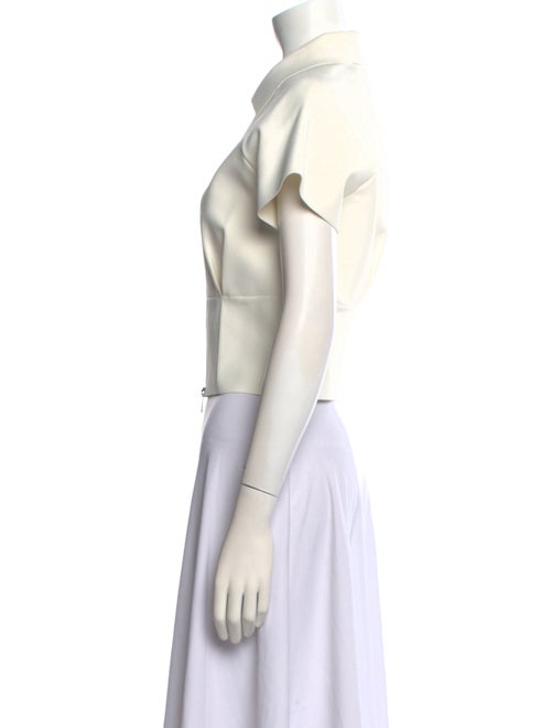 Christian Dior 2014 Short Sleeve Crop Top