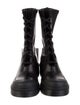 Christian Dior Leather Combat Boots