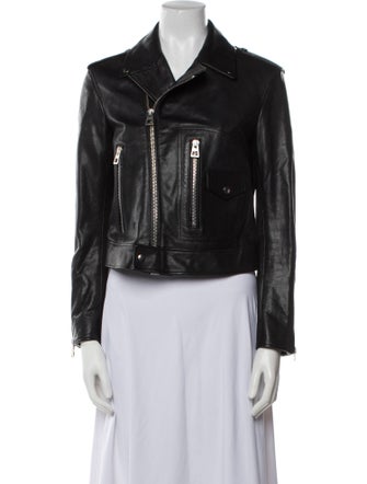 Christian Dior 2018 Leather Biker Jacket