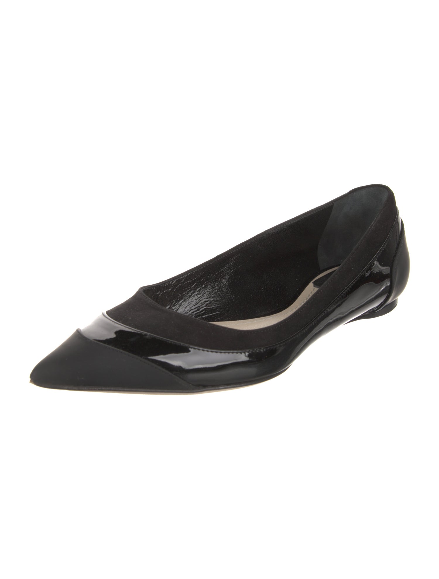 Christian Dior Patent Leather Ballet Flats