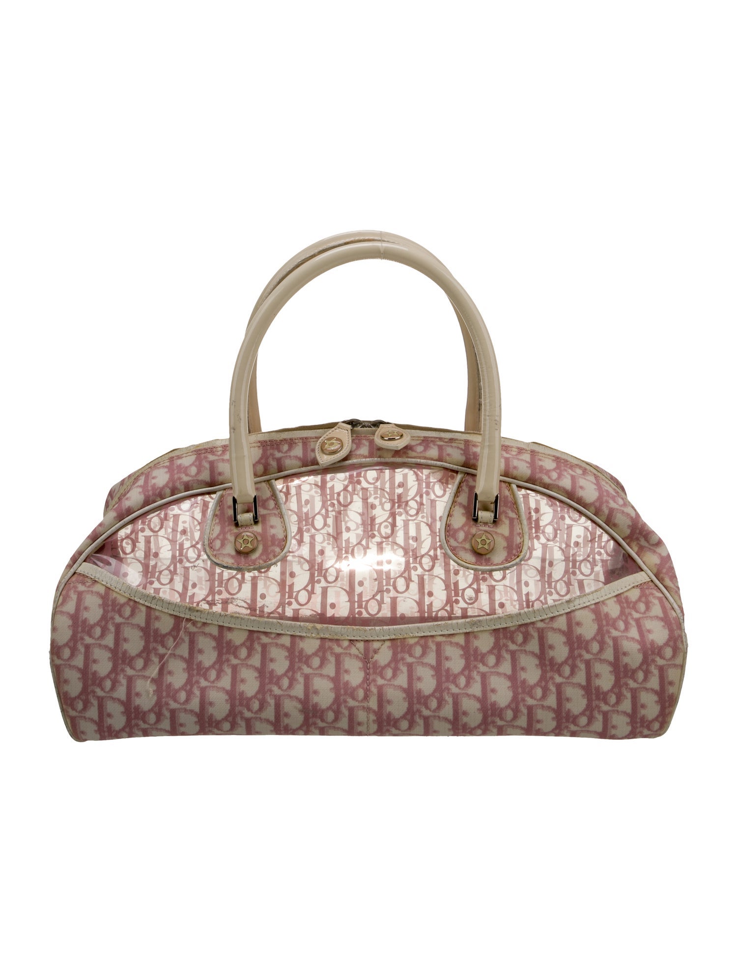 Christian Dior PVC Top Handle Bag Vintage