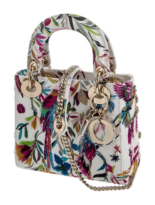 Christian Dior Leather Lady Dior Mini