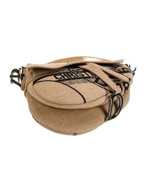 Christian Dior Jute Saddle 2022