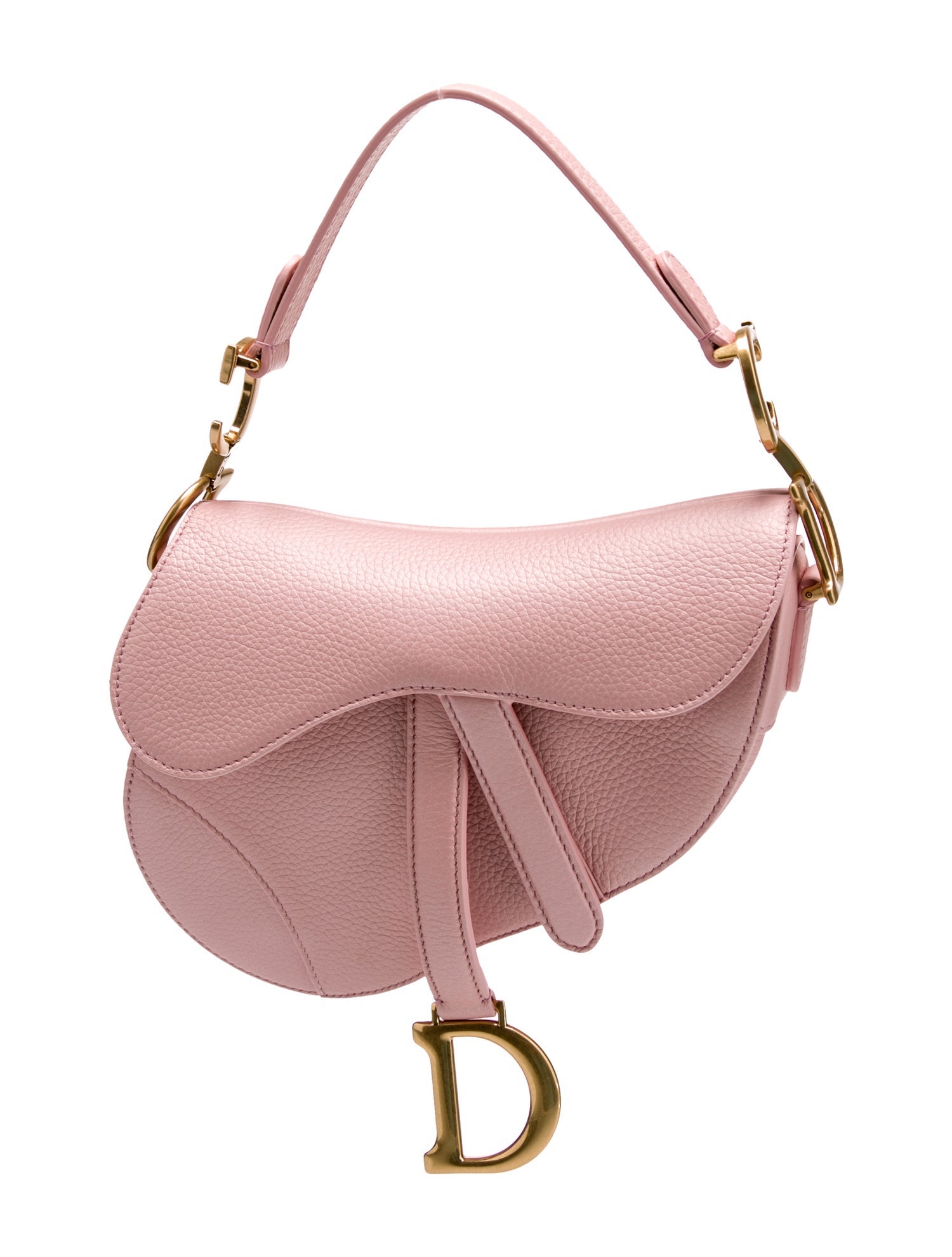 Christian Dior Leather Saddle Mini 2023