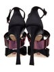 Christian Dior Satin Crystal Embellishments Sandals
