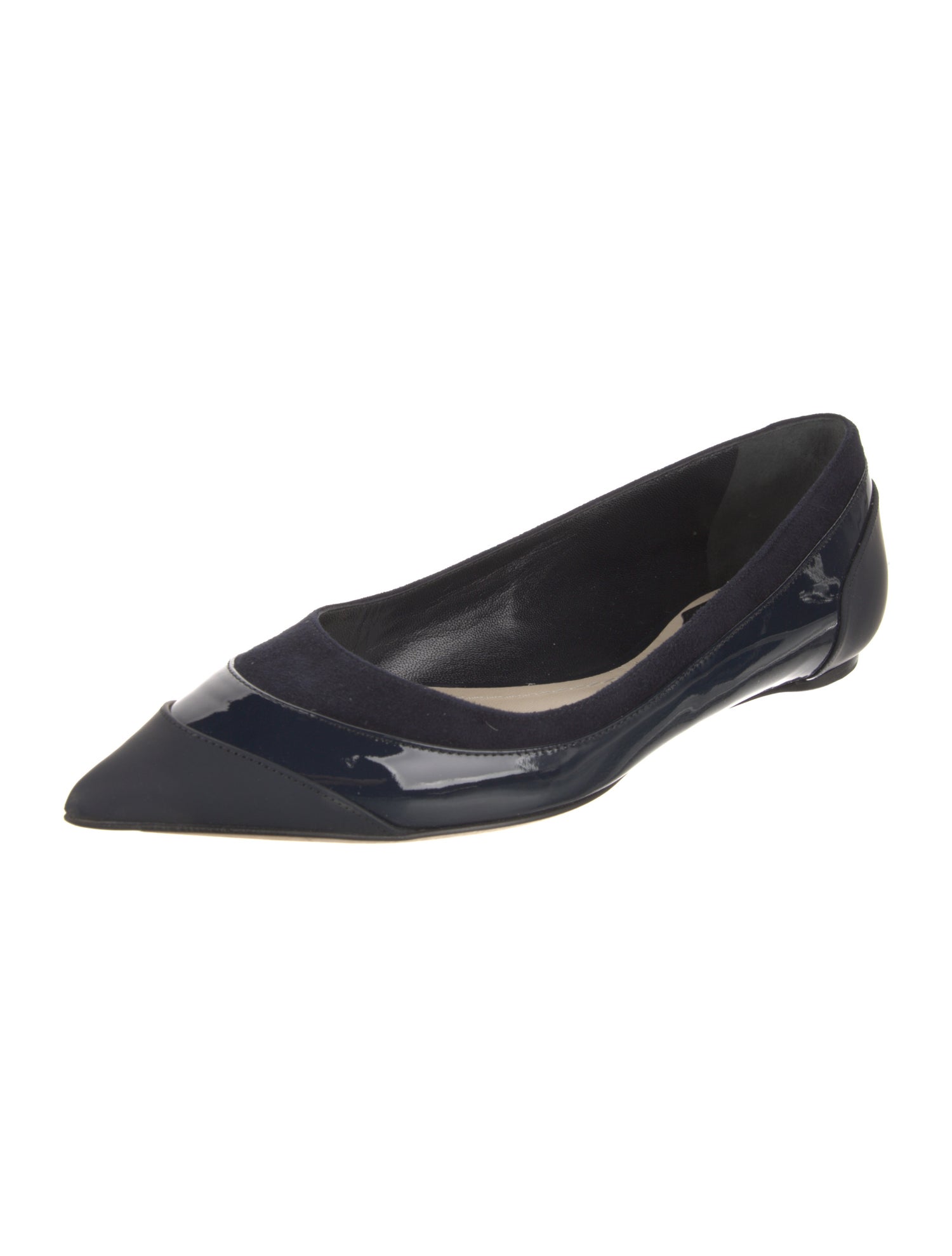 Christian Dior Patent Leather Ballet Flats