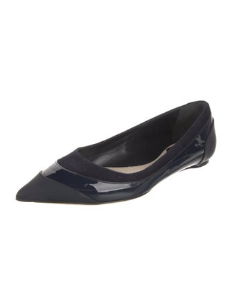 Christian Dior Patent Leather Ballet Flats