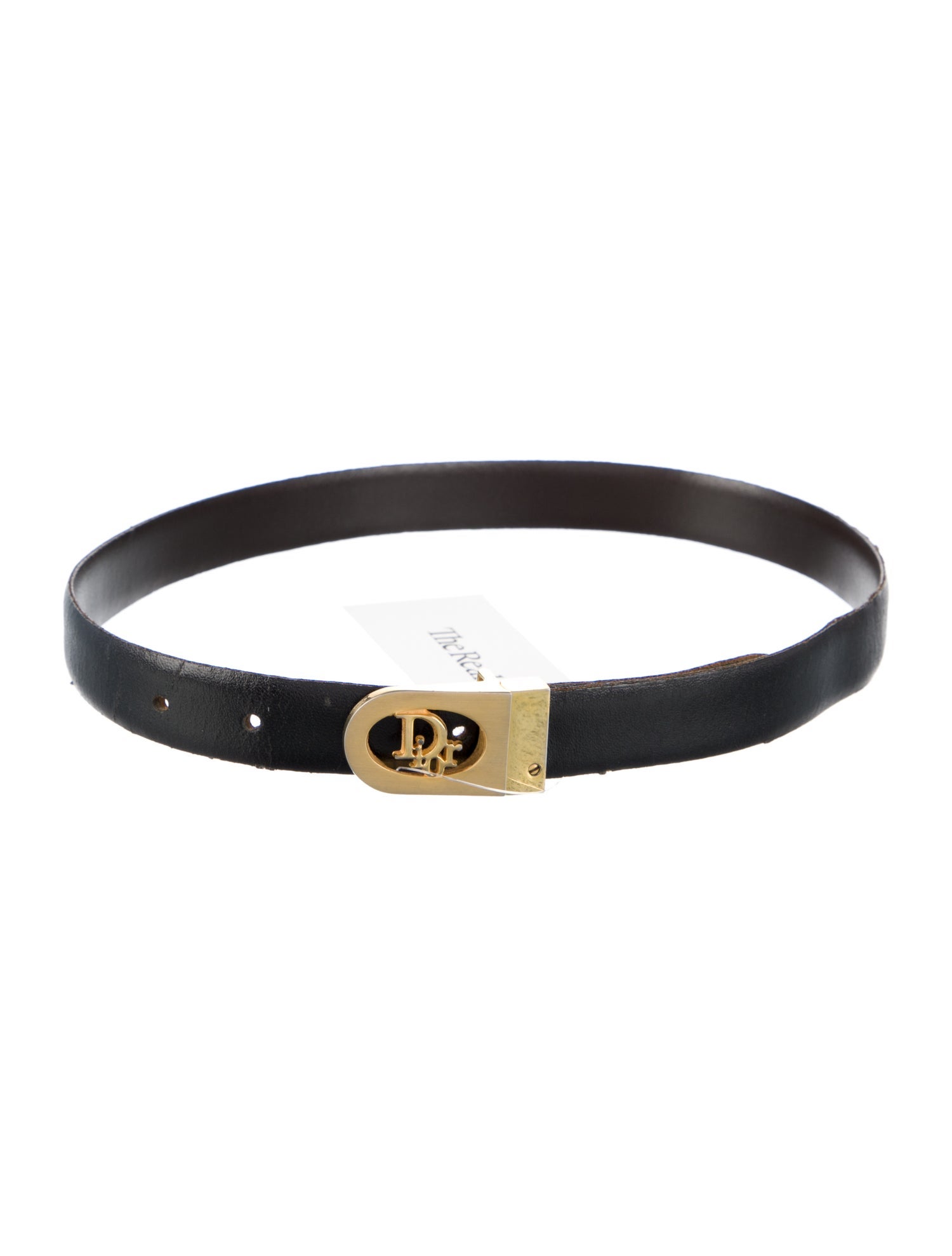 Christian Dior Vintage Skinny Waist Belt