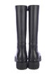 Christian Dior Leather Rain Boots