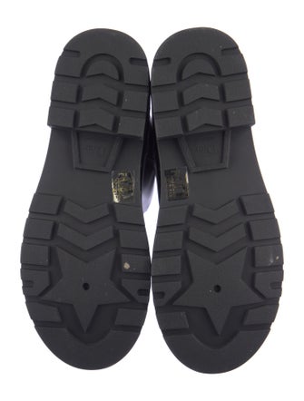 Christian Dior Leather Rain Boots