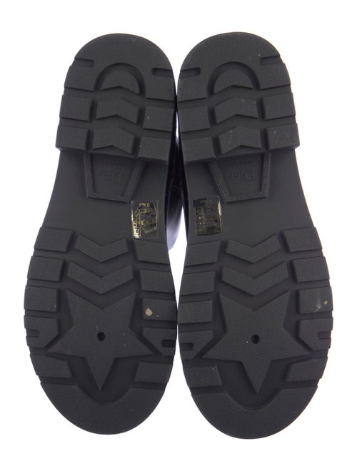 Christian Dior Leather Rain Boots