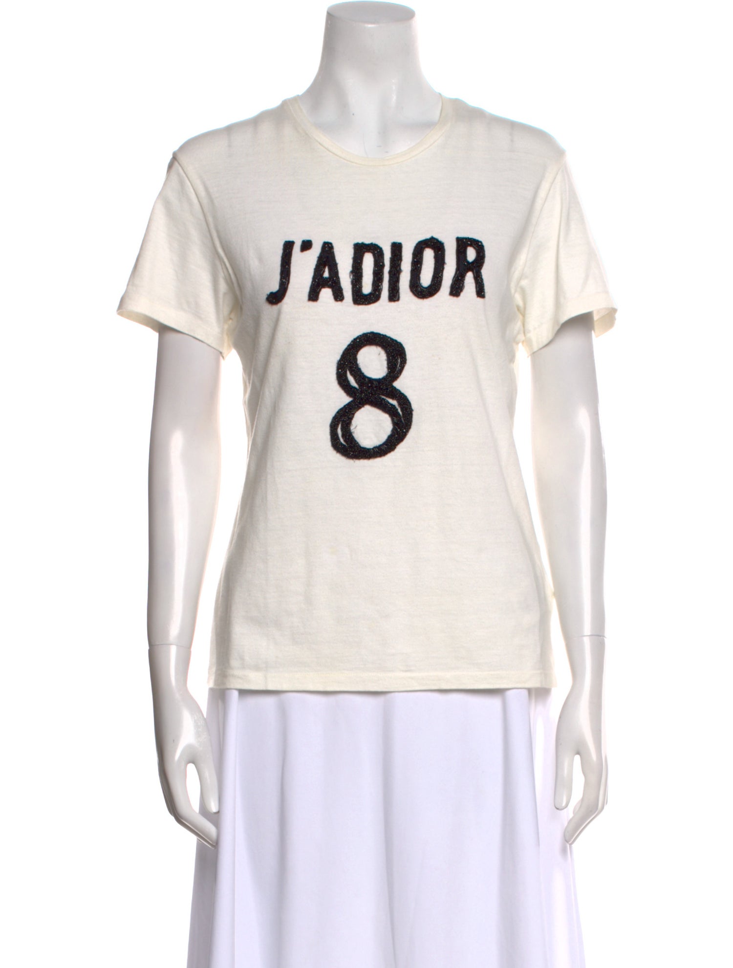 Christian Dior Graphic Print Crew Neck T-Shirt