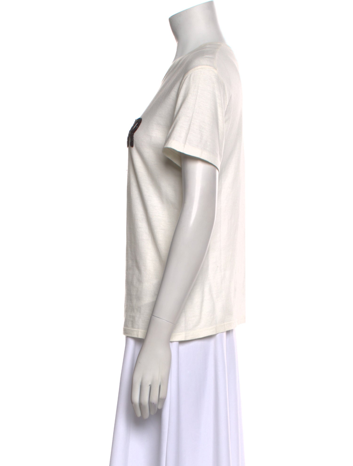 Christian Dior Graphic Print Crew Neck T-Shirt