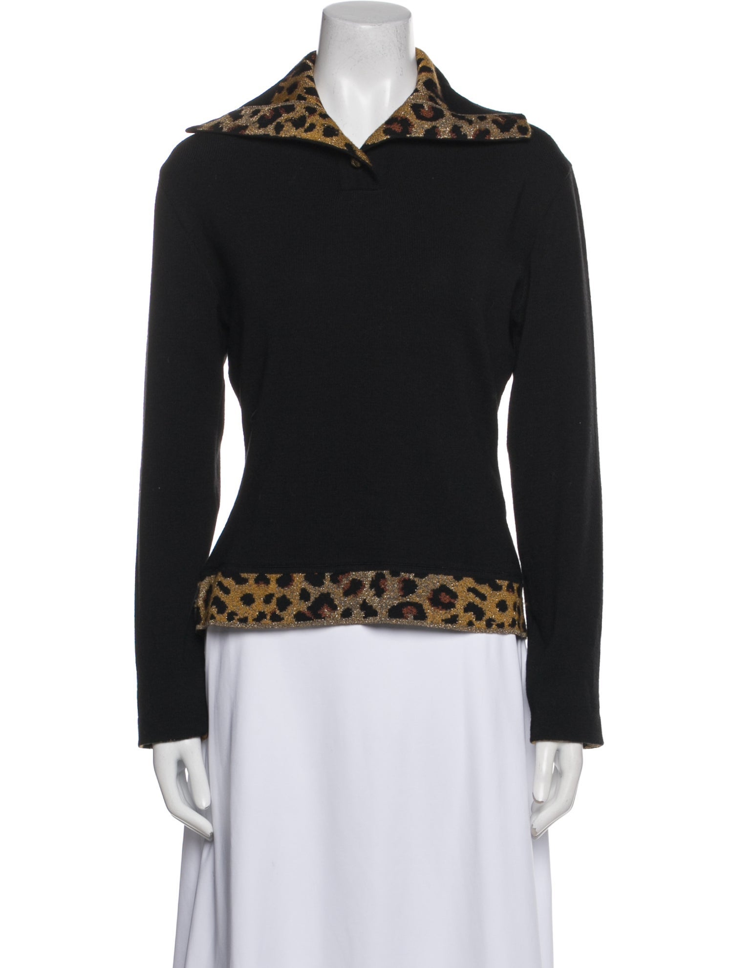 Christian Dior Vintage Late 1980's - Early 1990's Sweater