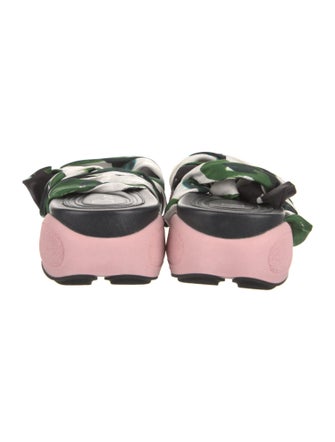 Christian Dior Printed Gladiator Sandals