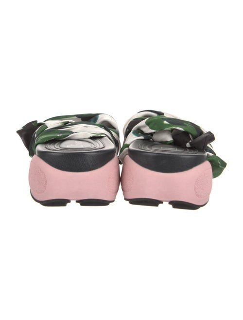 Christian Dior Printed Gladiator Sandals