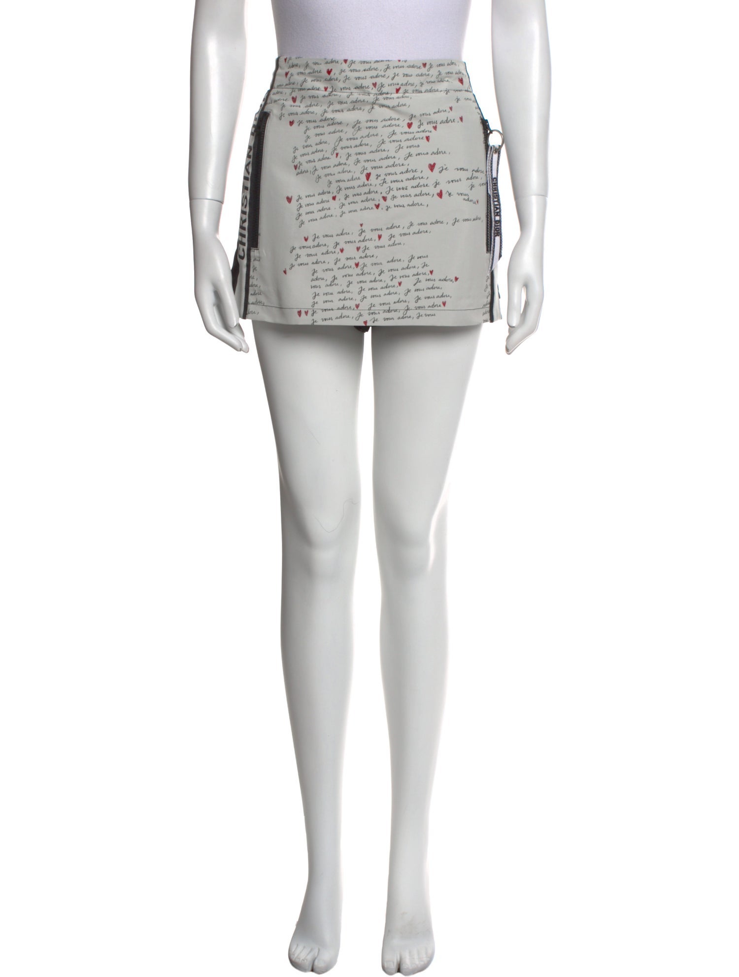 Christian Dior Printed Mini Shorts