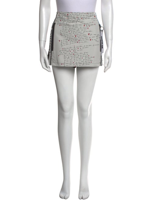 Christian Dior Printed Mini Shorts