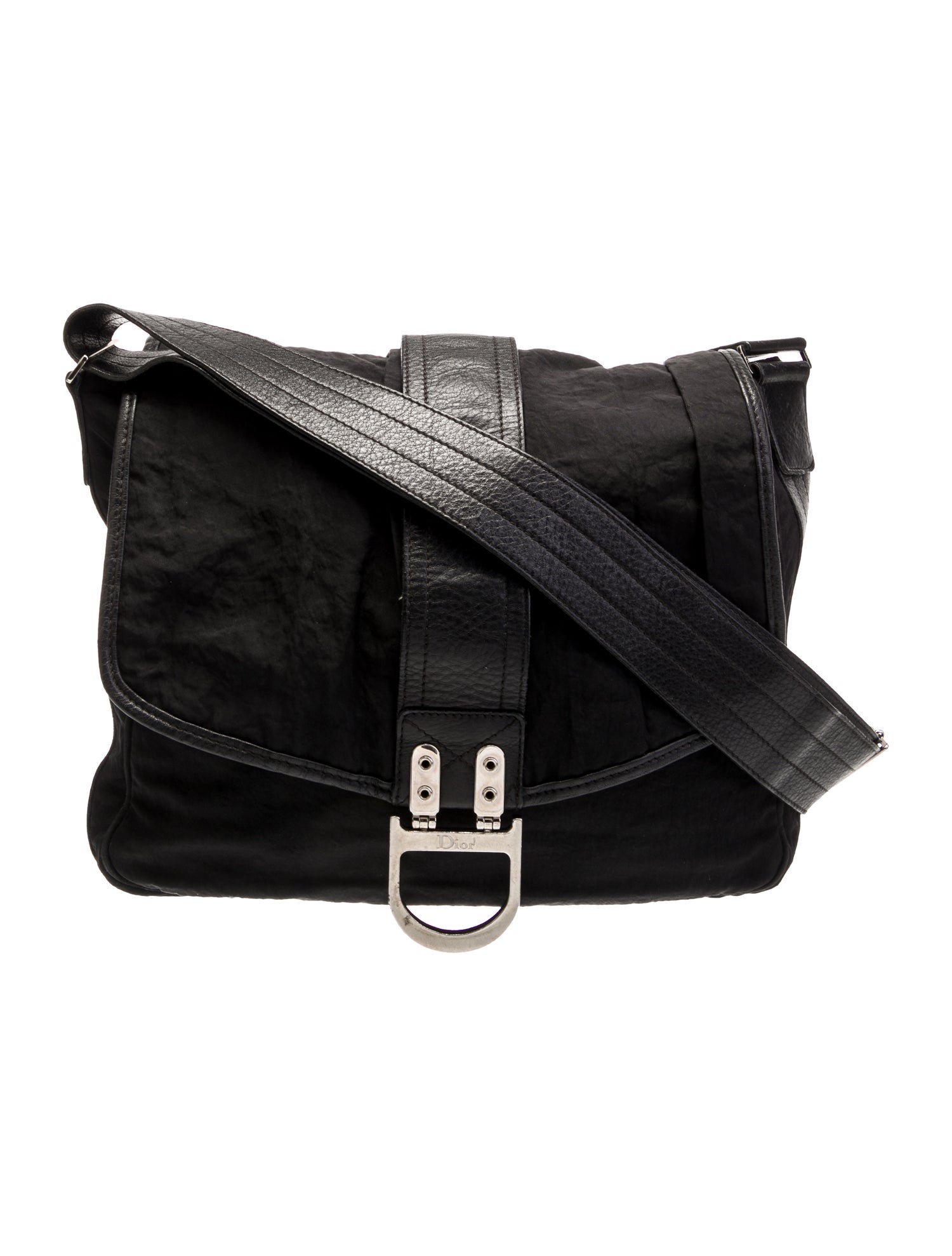 Christian Dior Nylon Messenger Bag Vintage