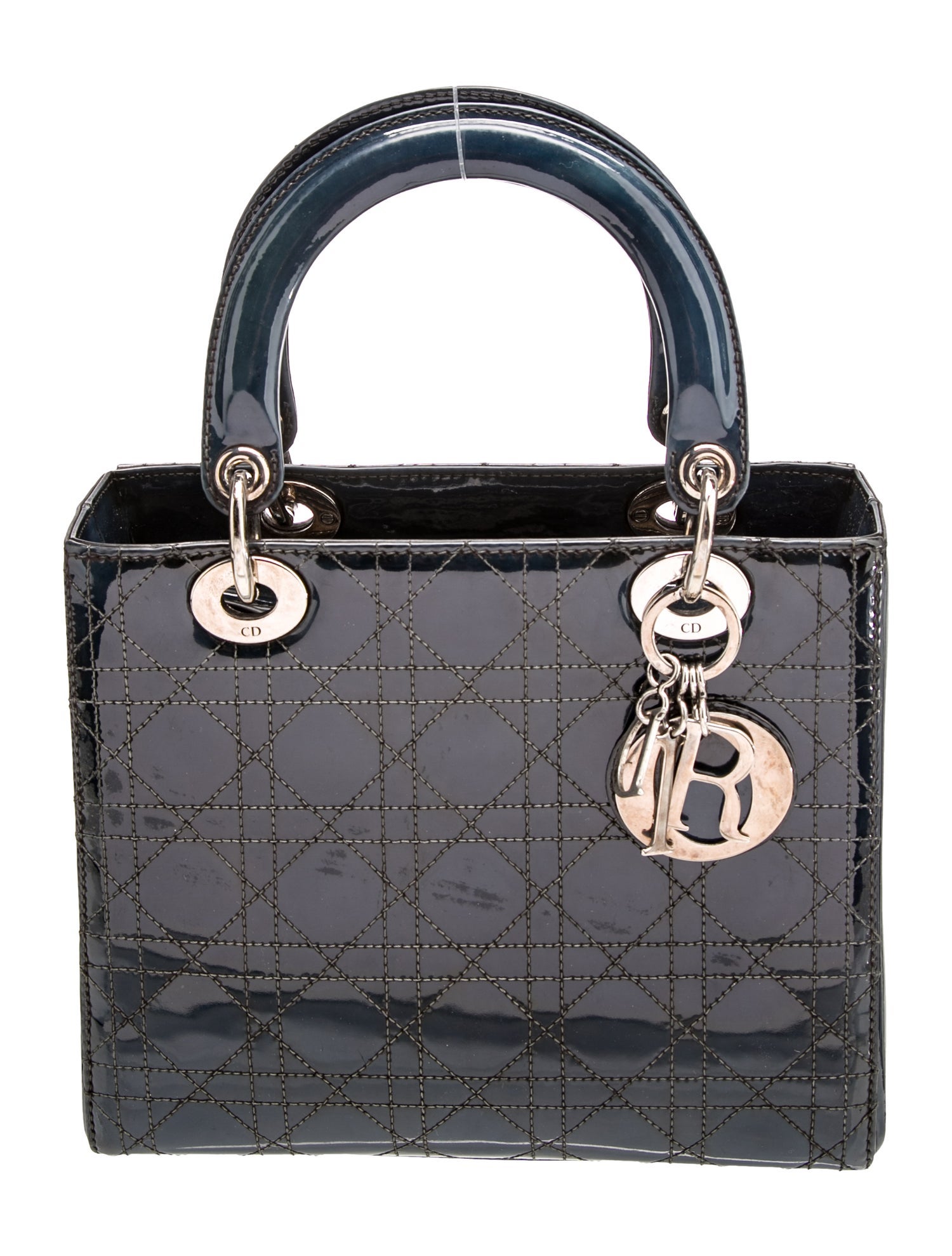 Christian Dior Quilted Lady Dior Medium Vintage