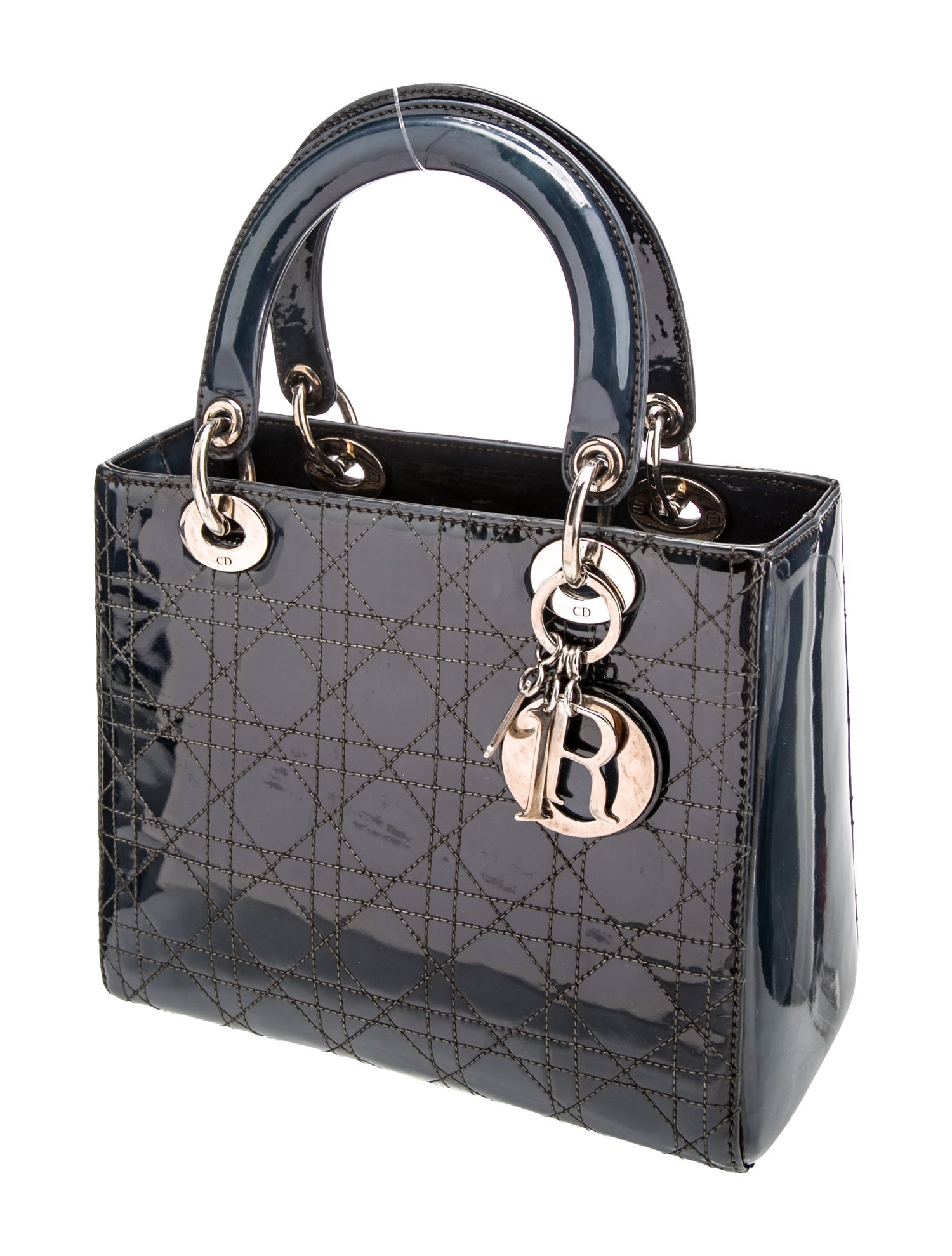 Christian Dior Quilted Lady Dior Medium Vintage