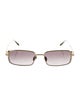 Christian Dior Square Gradient Sunglasses