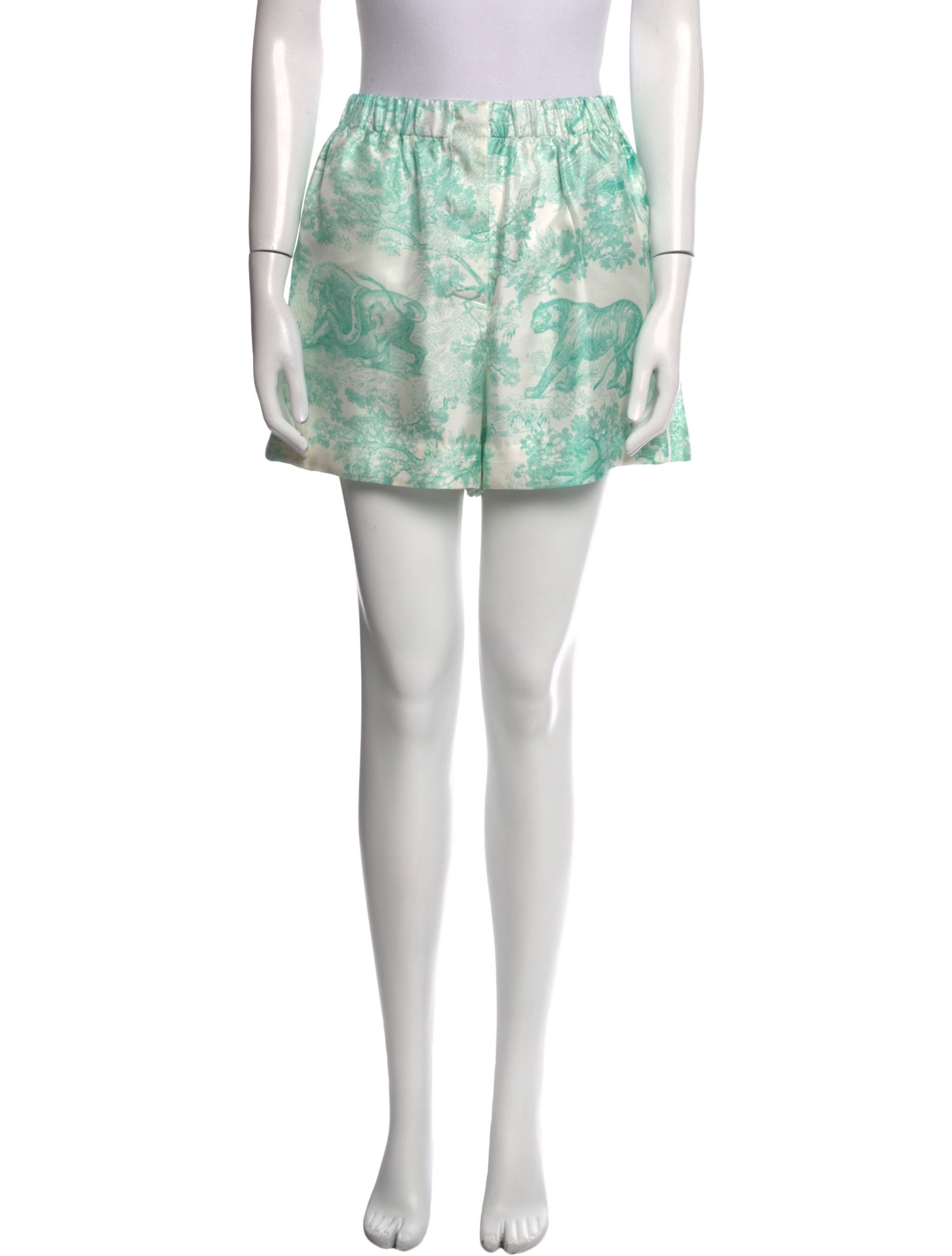 Christian Dior Silk Mini Shorts