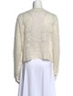 Christian Dior Linen V-Neck Sweater
