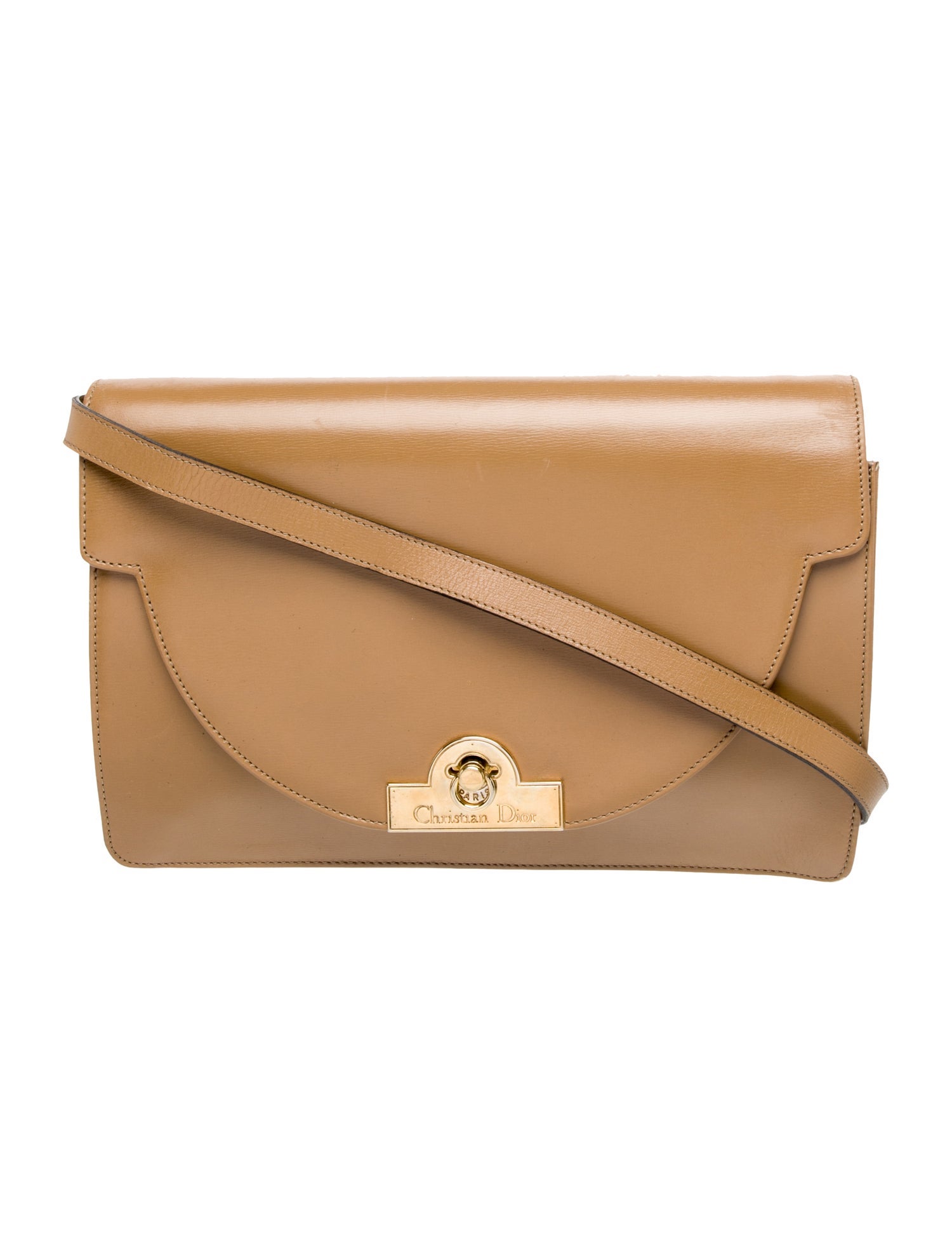 Christian Dior Leather Crossbody Bag Vintage