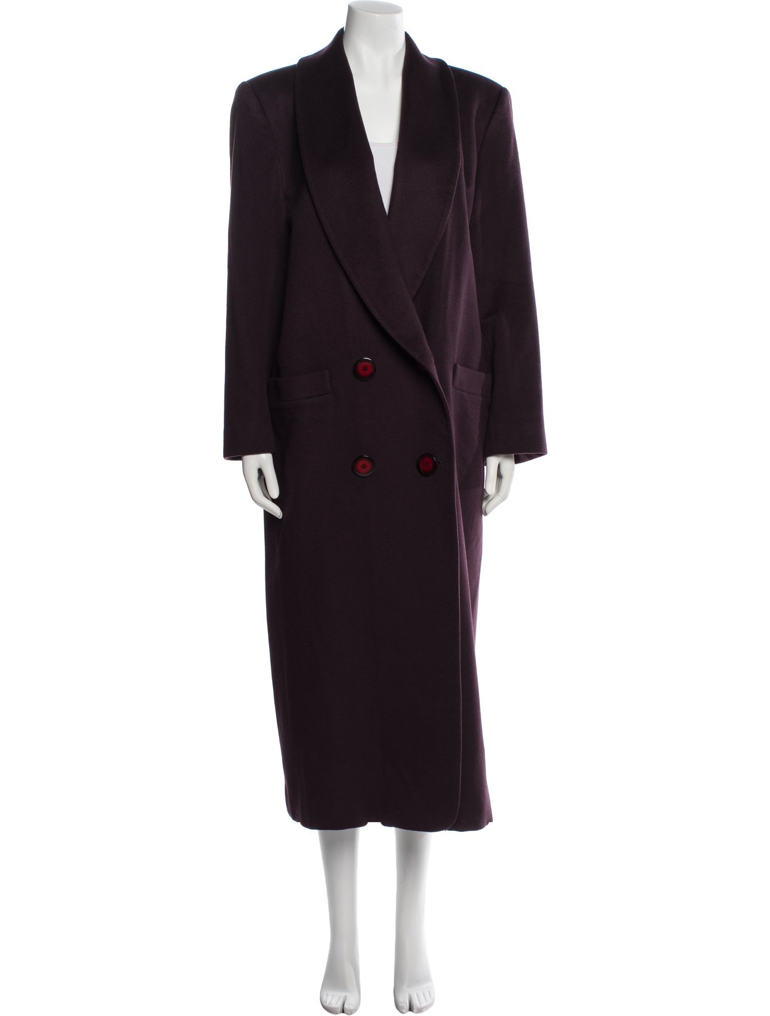 Christian Dior Cashmere Faux Fur Coat