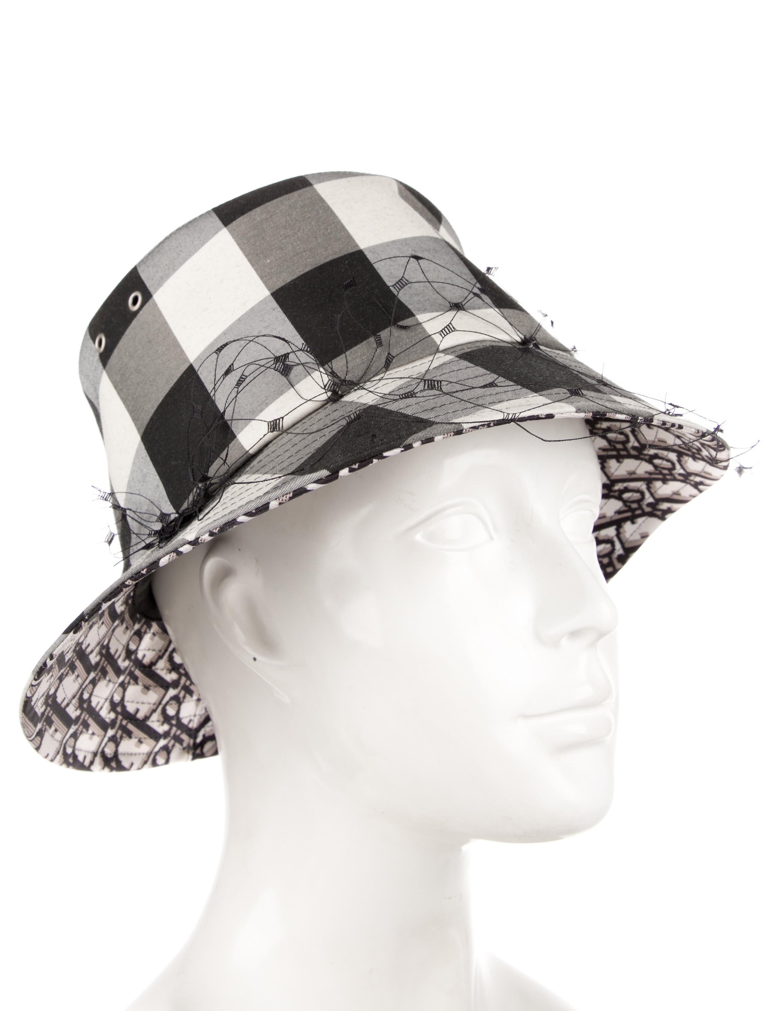 Christian Dior Embellished Bucket Hat