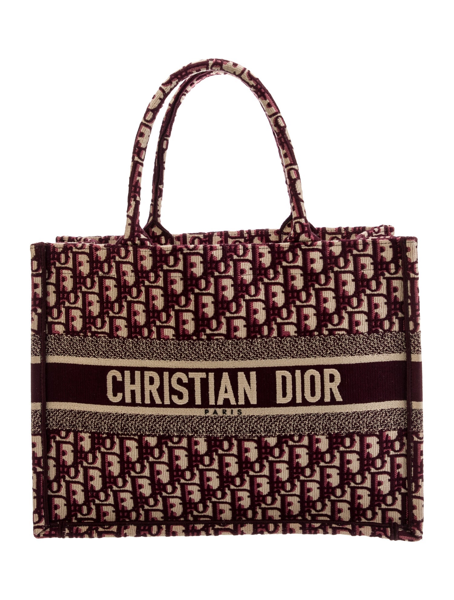 Christian Dior Oblique Jacquard Book Medium