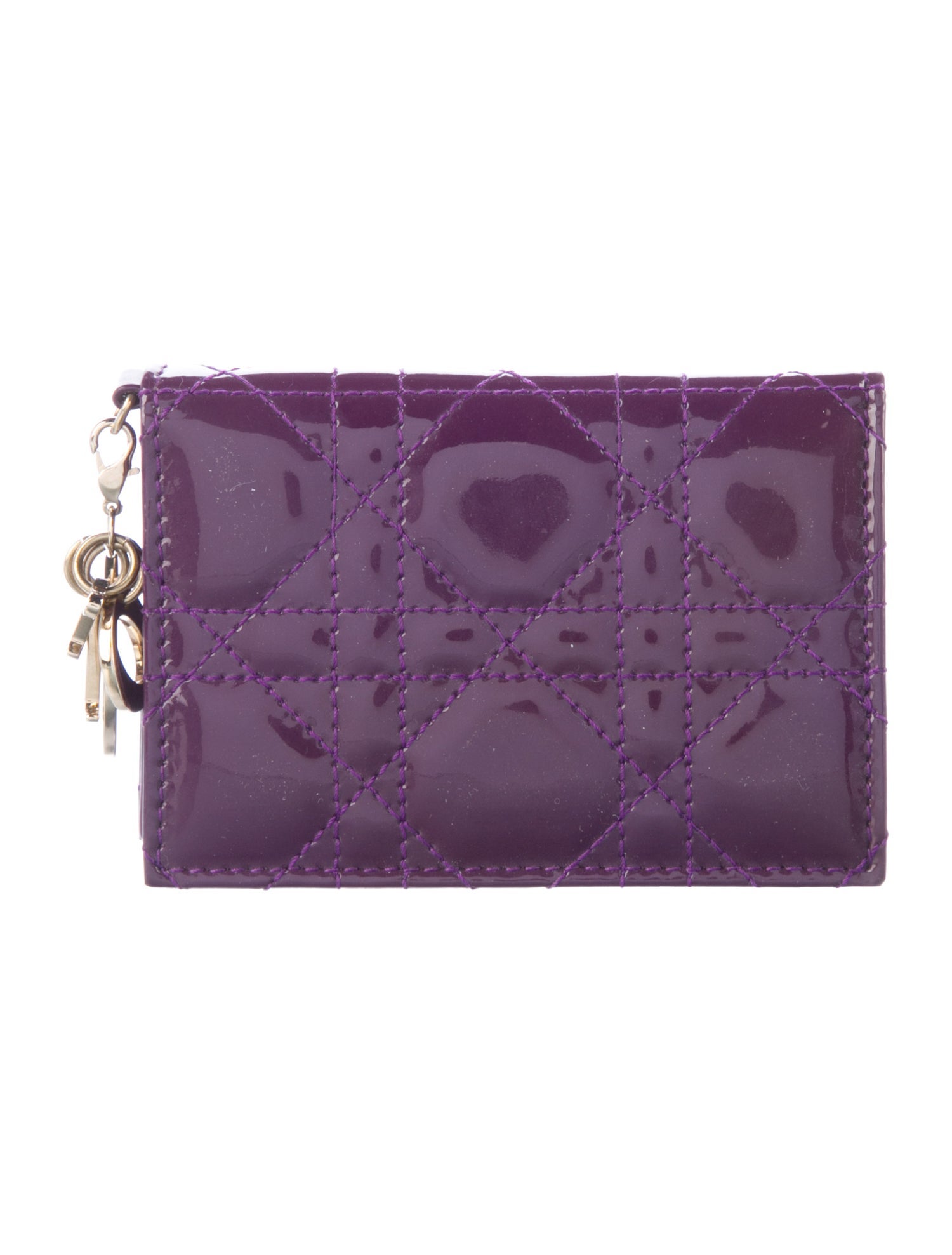 Christian Dior 2012 Cannage Pattern Card Holder