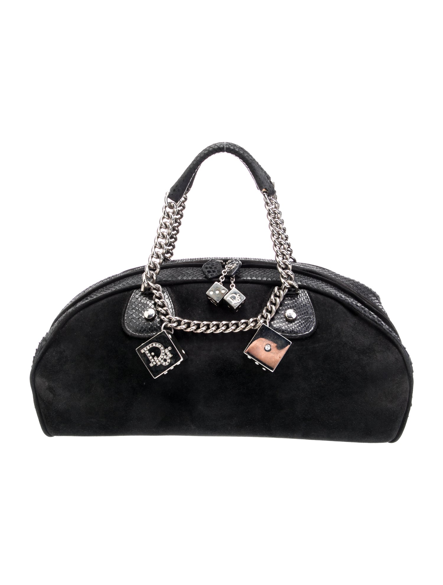 Christian Dior Suede Gambler Dice