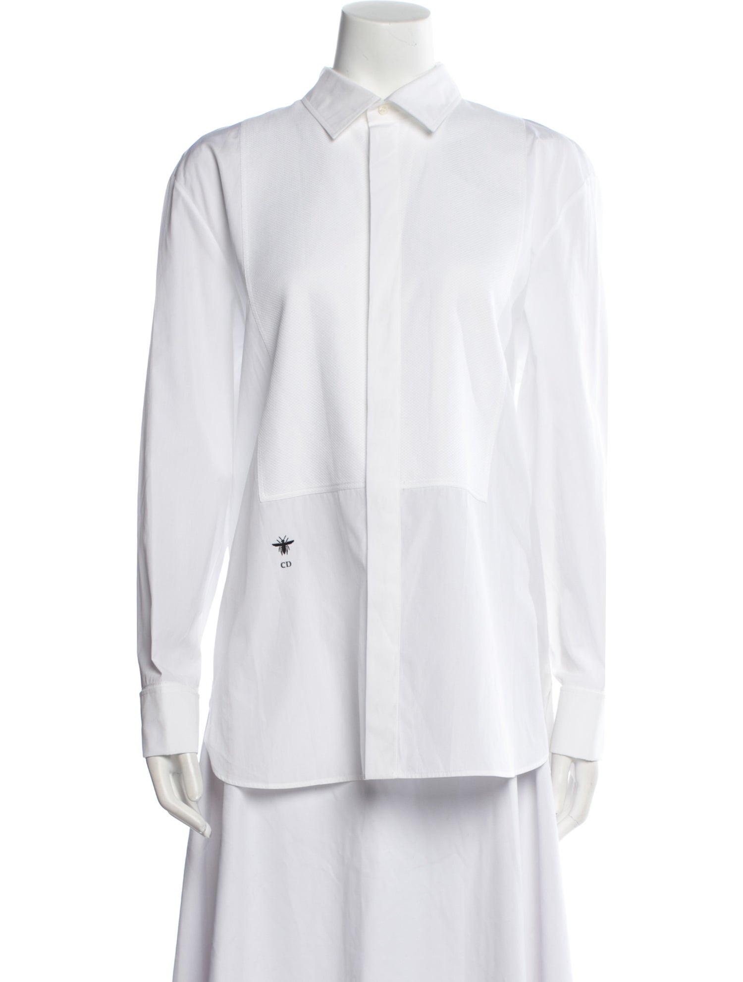 Christian Dior 2018 Long Sleeve Button-Up Top