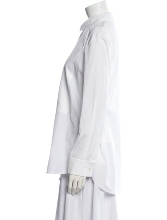 Christian Dior 2018 Long Sleeve Button-Up Top