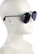 Christian Dior Aviator Tinted Sunglasses