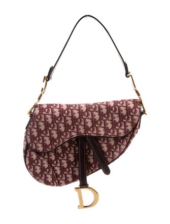 Christian Dior Oblique Jacquard Saddle