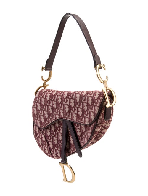 Christian Dior Oblique Jacquard Saddle