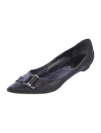Christian Dior Leather Ballet Flats