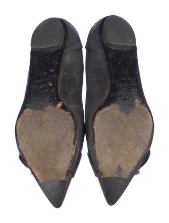 Christian Dior Leather Ballet Flats