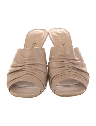 Christian Dior Leather Slides