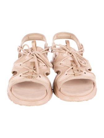 Christian Dior Rubber Grosgrain Trim Sandals