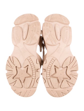 Christian Dior Rubber Grosgrain Trim Sandals