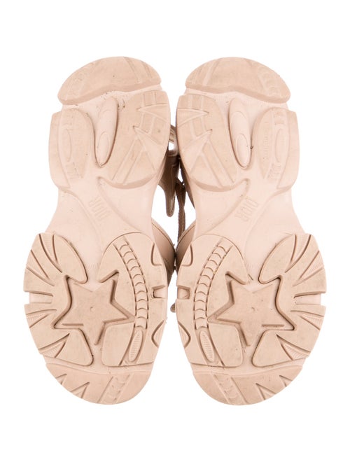 Christian Dior Rubber Grosgrain Trim Sandals