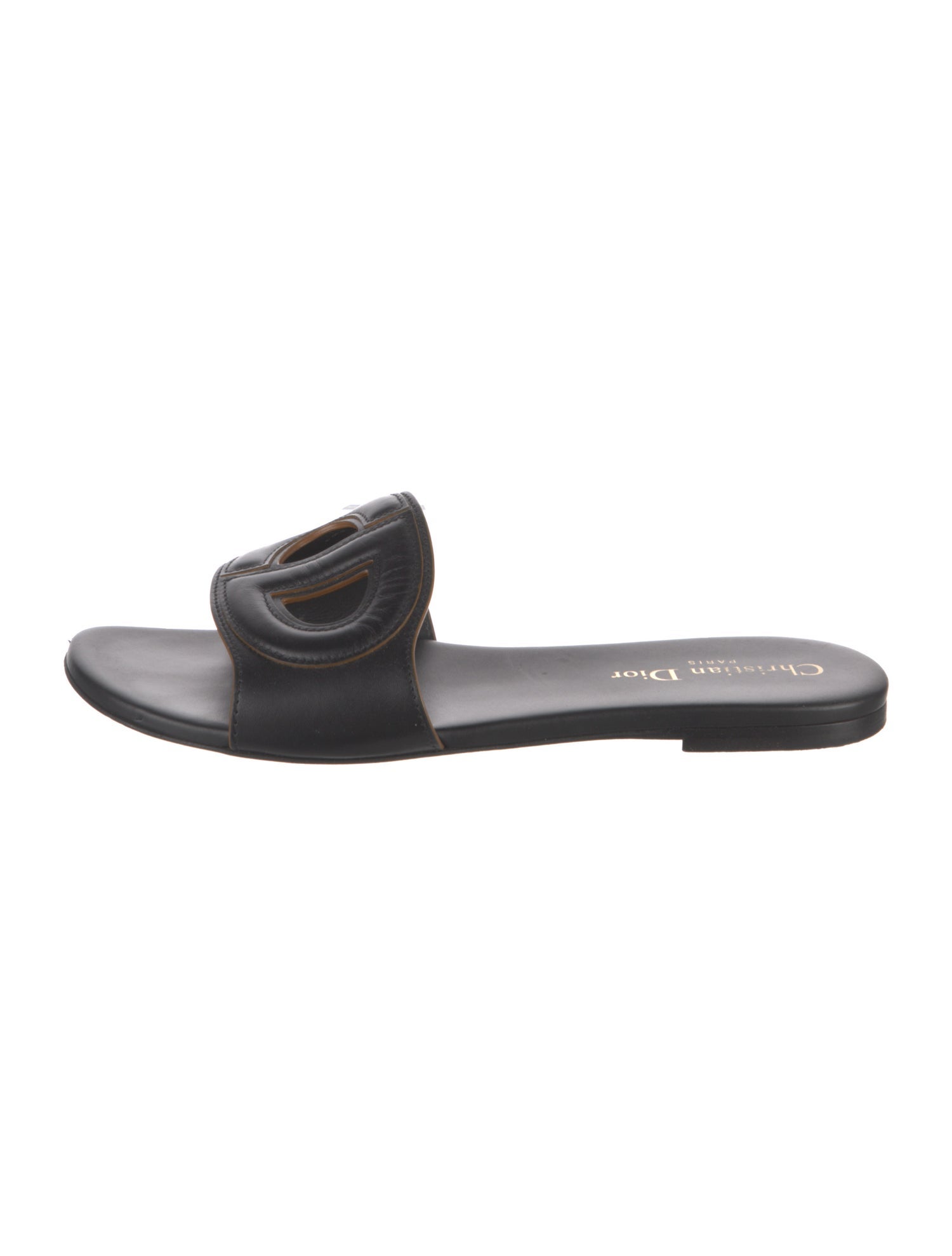 Christian Dior Leather Slides