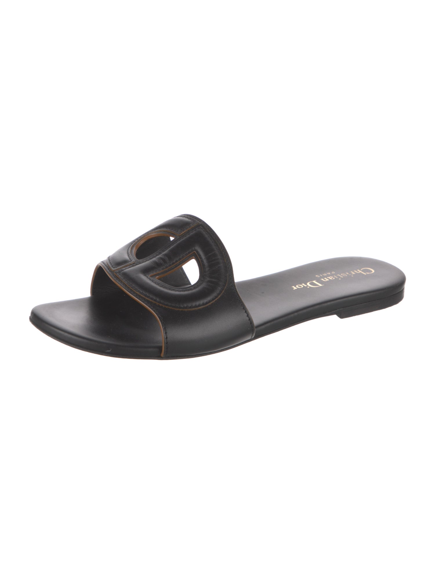 Christian Dior Leather Slides